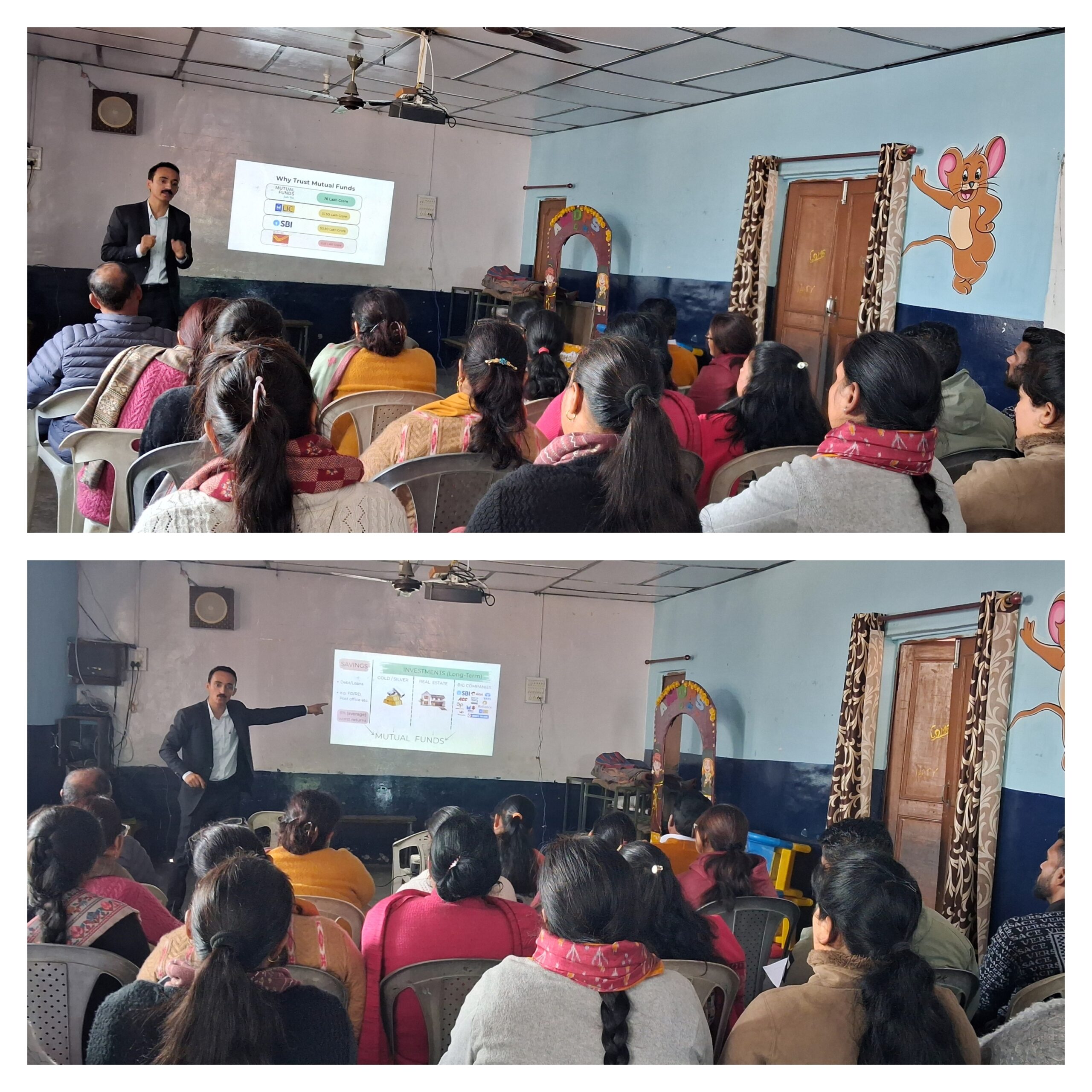 financial awareness session given to teachers