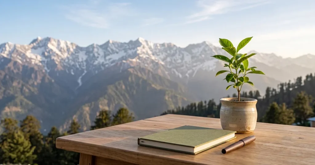 image of dharamshala, hill station in himachal pardesh