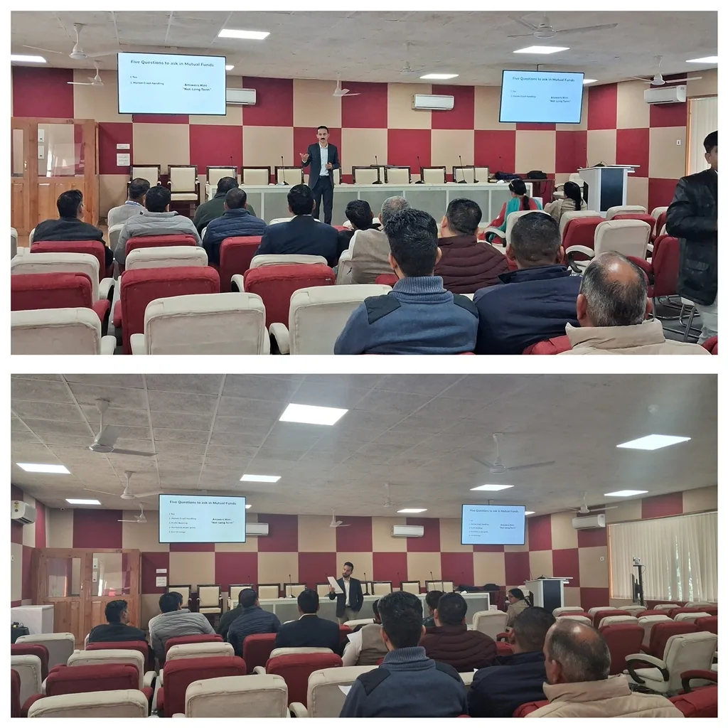 Financial literacy workshop conducted by Steadrow Capitals for professionals at HP Board Dharamshala
